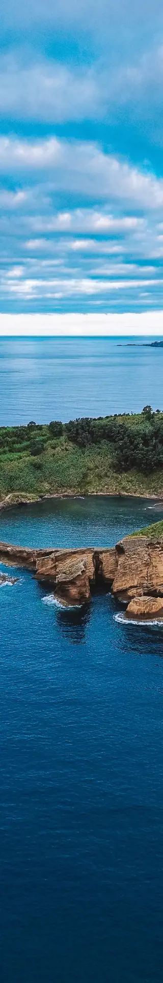 Perfekt geformter Inselkreis